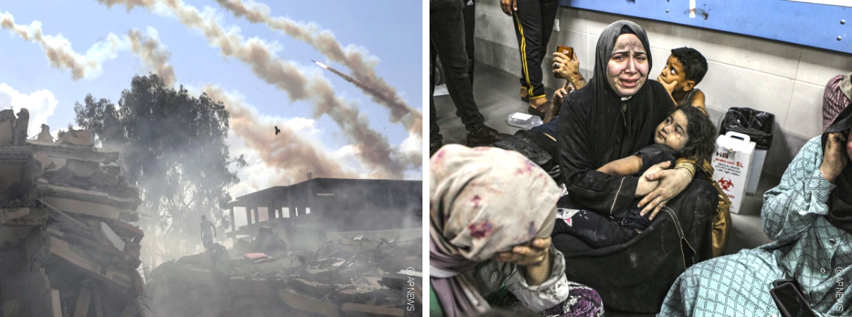 [지구가족사랑1%운동] 이스라엘·팔레스타인 여성과 어린이를 위한 긴급구호 모금 안내